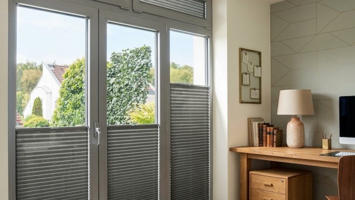 Pleated blinds
