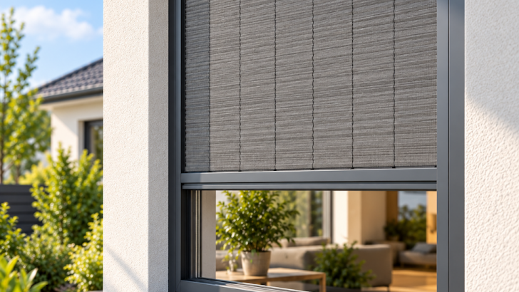 Pleated nets for windows