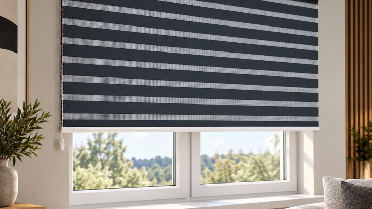 Standard day-night cassette blinds