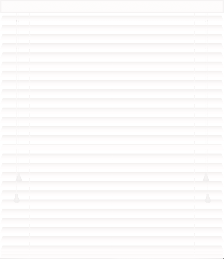 Horizontal blinds aluminum - Solemlux